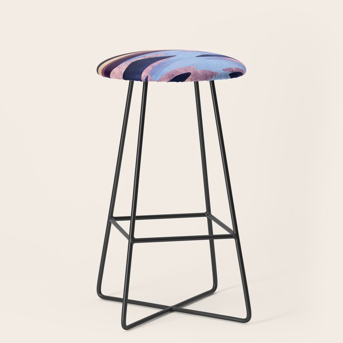 Periwinkle River Stool Gallery Image 1