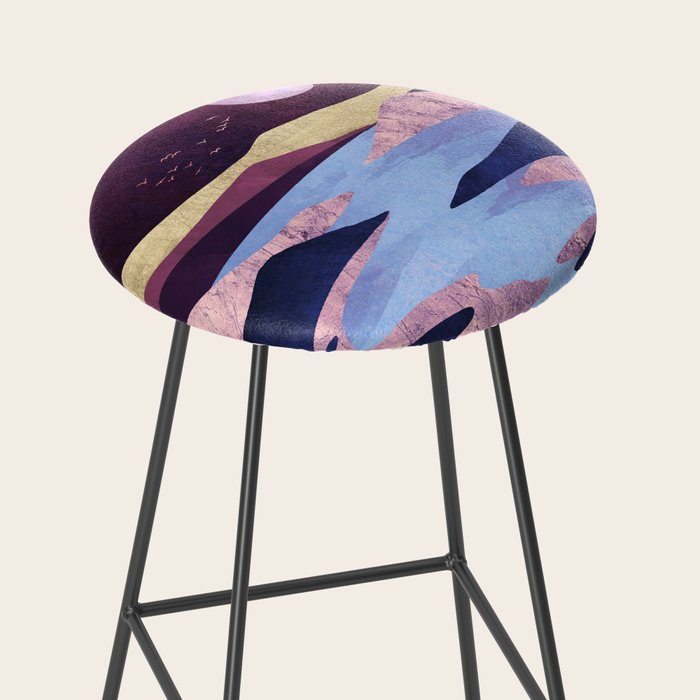 Periwinkle River Stool Gallery Image 2