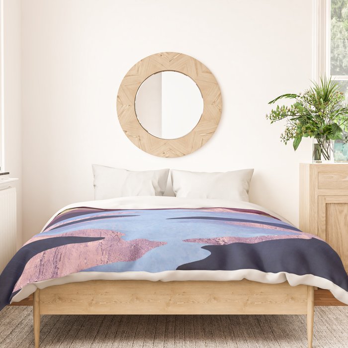Periwinkle River Duvet Cover Gallery Image 3