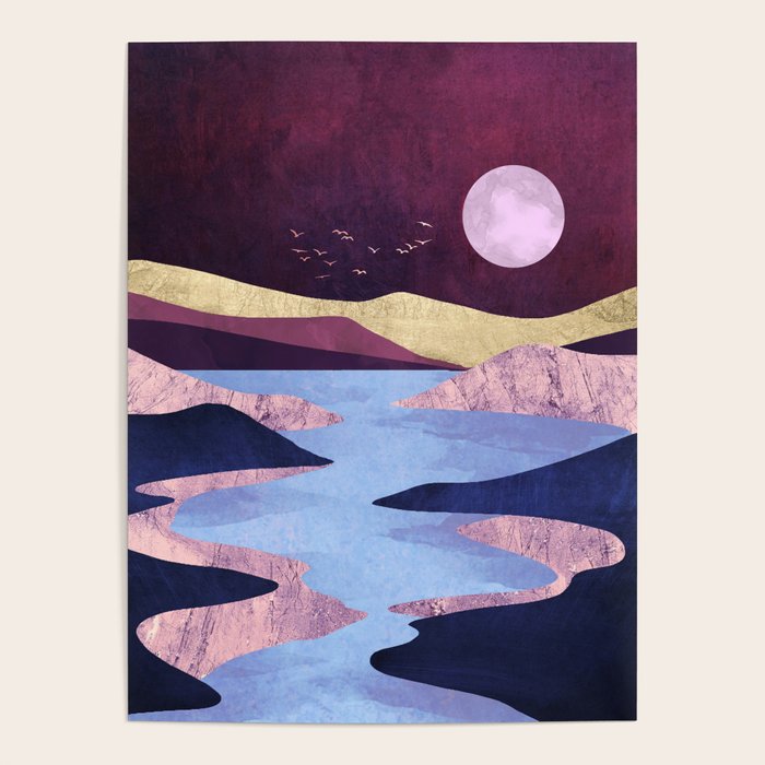 Periwinkle River Poster Gallery Image 1