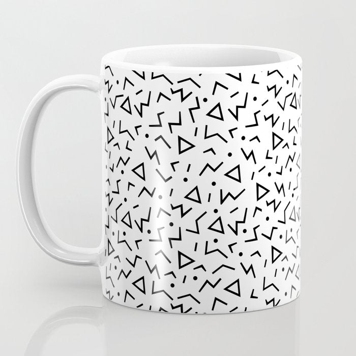 Memphis Pattern 13 - 80s Retro Coffee Mug Gallery Image 3