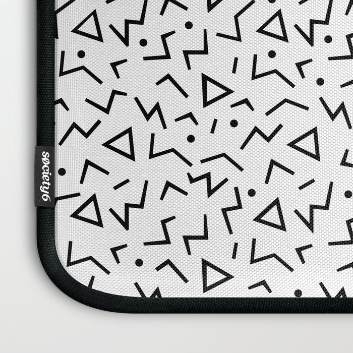 Memphis Pattern 13 - 80s Retro Laptop Sleeve Gallery Image 3