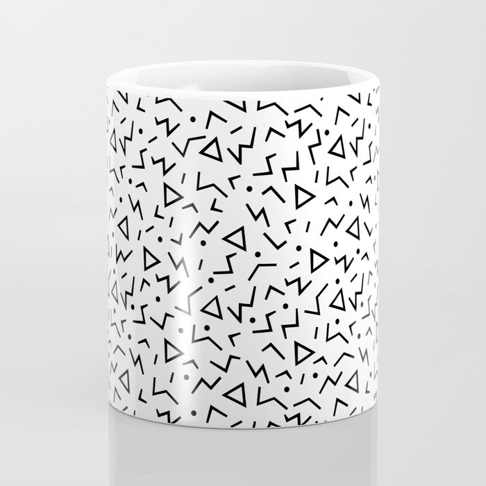 Memphis Pattern 13 - 80s Retro Coffee Mug Gallery Image 4
