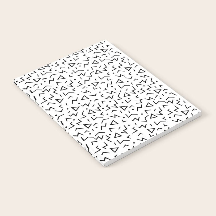 Memphis Pattern 13 - 80s Retro Notebook Gallery Image 1