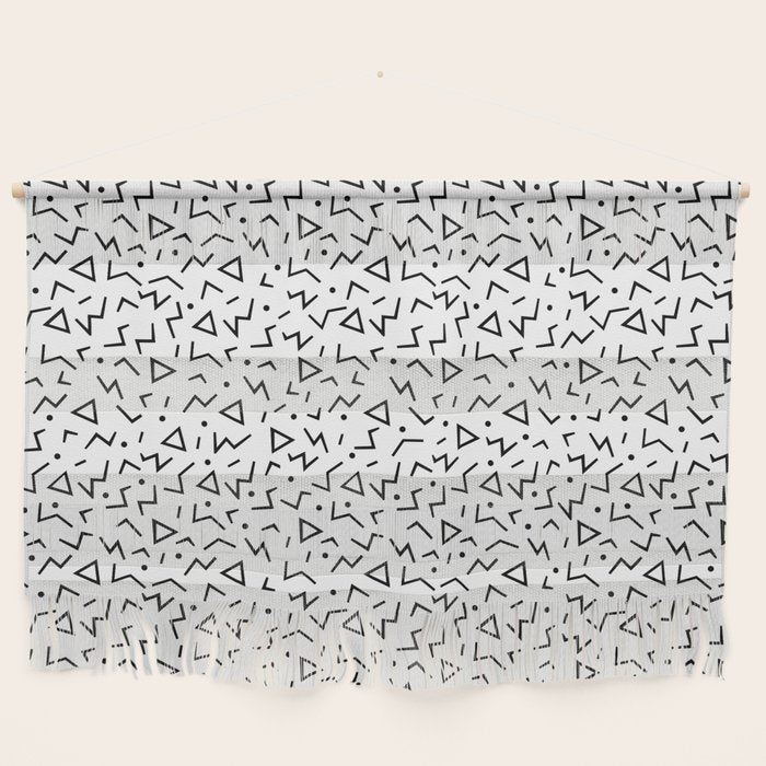 Memphis Pattern 13 - 80s Retro Wall Hanging Gallery Image 1