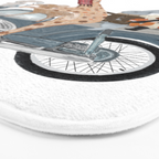 little biker buddies Bath Mat Gallery Image 3