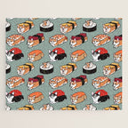 Sushi  Corgi Jigsaw Puzzle Gallery Image 1