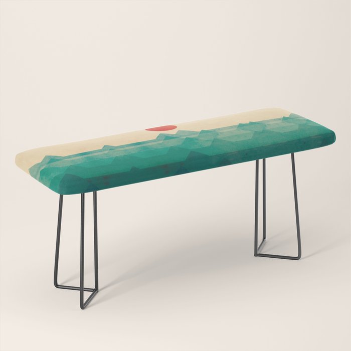 The ocean, the sea, the wave Bench Gallery Image 1