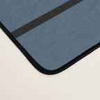 Minimal Arch XLIV Navy Blue Modern Geometric Lines Desk Mat Gallery Image 4