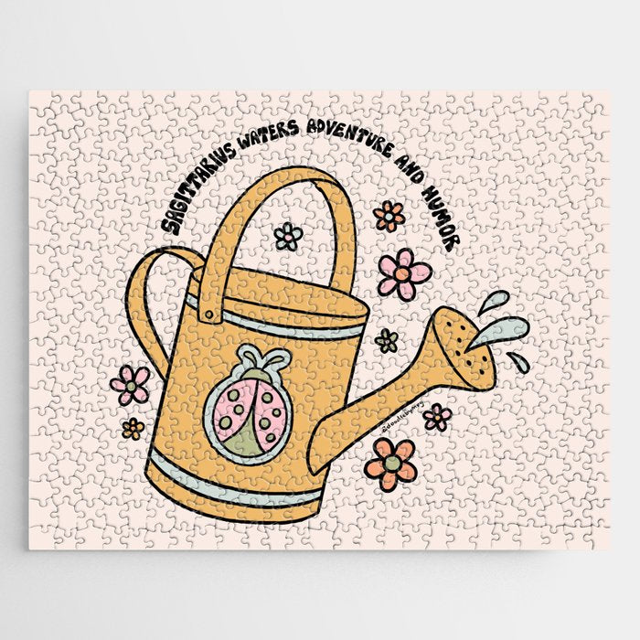 Sagittarius Watering Can Jigsaw Puzzle Gallery Image 1