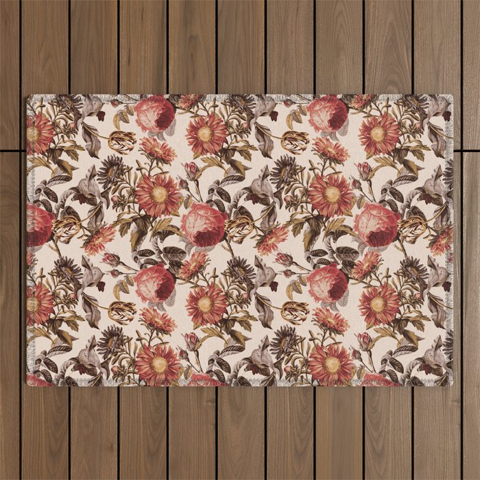 Vintage Garden VI Outdoor Rug Gallery Image 1