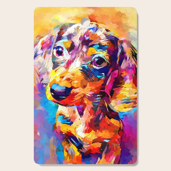 Mini Dachshund Cutting Board Gallery Image 1