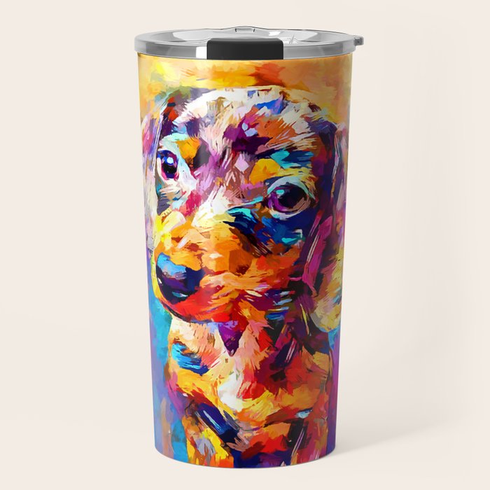 Mini Dachshund Travel Mug Gallery Image 1