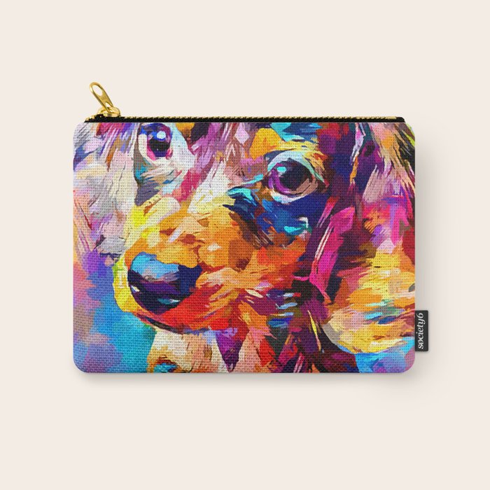 Mini Dachshund Carry All Pouch Gallery Image 1