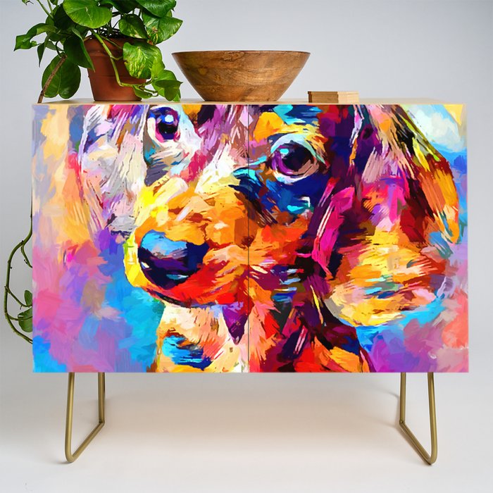Mini Dachshund Credenza Gallery Image 1