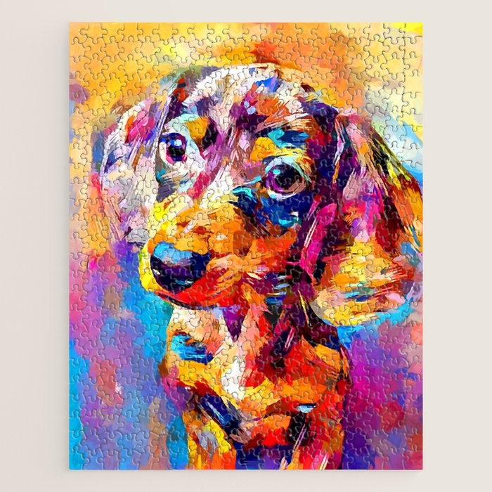 Mini Dachshund Jigsaw Puzzle Gallery Image 1