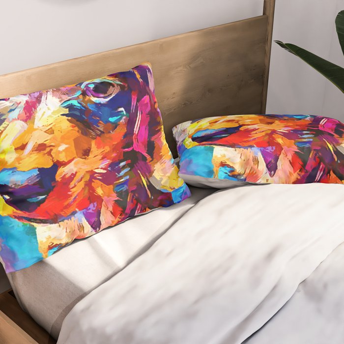 Mini Dachshund Pillow Sham Gallery Image 2