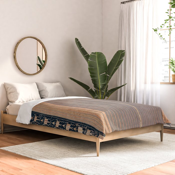 Atoni West Timor Amanatun Indonesian Wrap for Woman Print Comforter Gallery Image 2