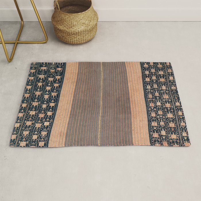 Atoni West Timor Amanatun Indonesian Wrap for Woman Print Rug Gallery Image 1