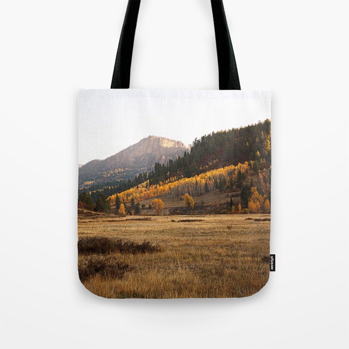 Mountain Valley Morning Light Tote Bag Gallery Image 1
