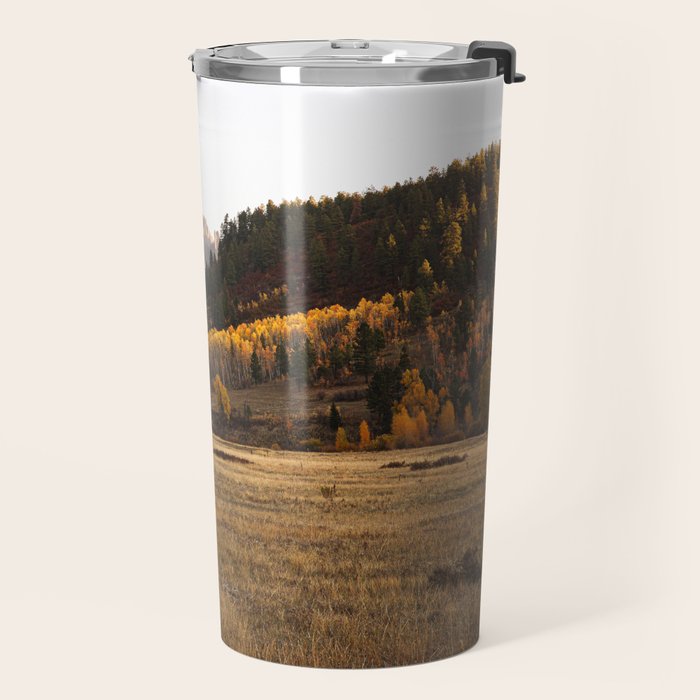 Mountain Valley Morning Light Travel Mug Gallery Image 2