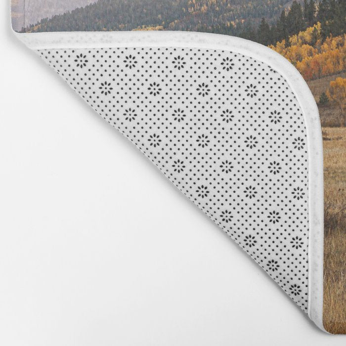 Mountain Valley Morning Light Bath Mat Gallery Image 2