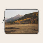 Mountain Valley Morning Light Laptop Sleeve Gallery Image 1