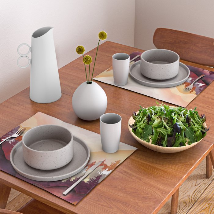 Amber Forest Placemat Gallery Image 2