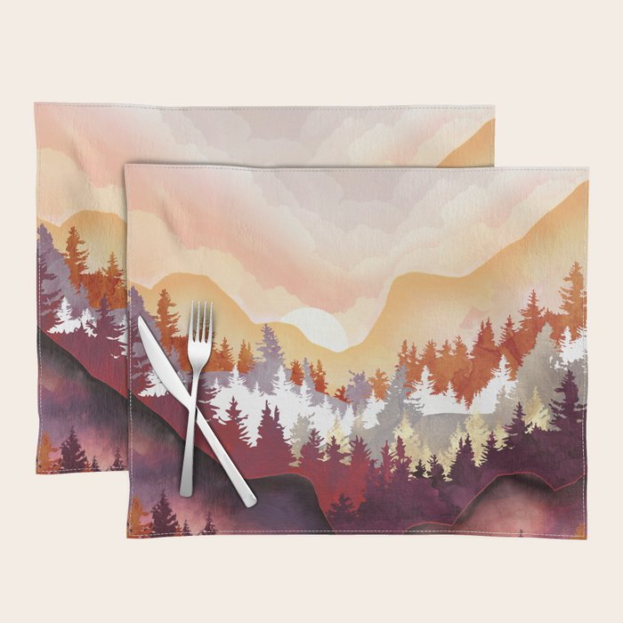 Amber Forest Placemat Gallery Image 1