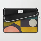 mid century bauhaus geometry abstract 2020 Laptop Sleeve Gallery Image 2