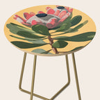 Protea Bloom with Sage Leaves Side Table Gallery Image 2