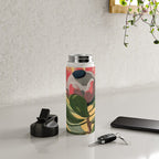Protea Bloom with Sage Leaves Water Bottle Gallery Image 4