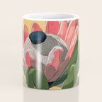 Protea Bloom with Sage Leaves Coffee Mug Gallery Image 4