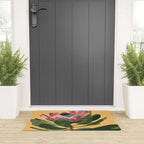 Protea Bloom with Sage Leaves Welcome Mat Gallery Image 3