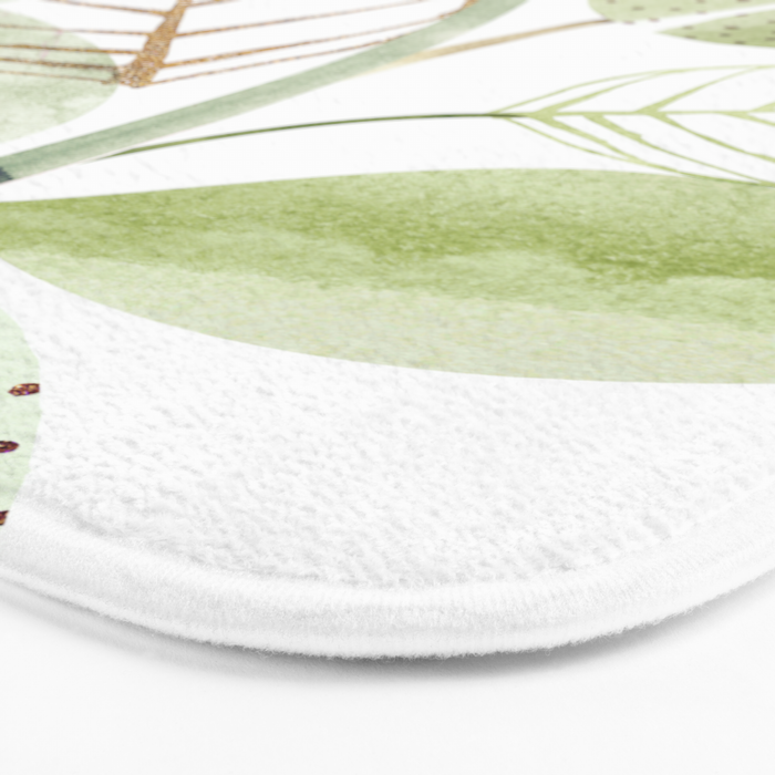 Botanical Collage Bath Mat Gallery Image 3