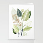 Botanical Collage Stationery Card Gallery Image 2