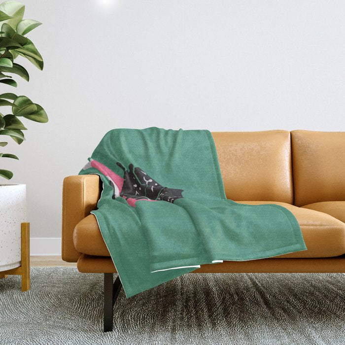 Get in Throw Blanket Gallery Image 1