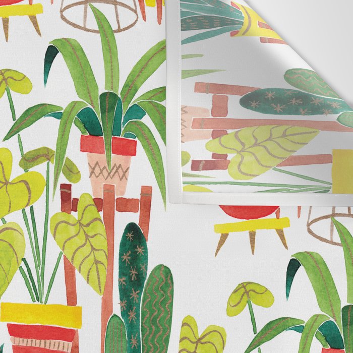 Happy Plants Happy Home Wall Tapestry Gallery Image 3