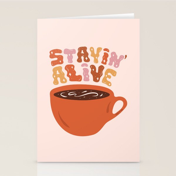 Stayin' Alive Stationery Card Gallery Image 2