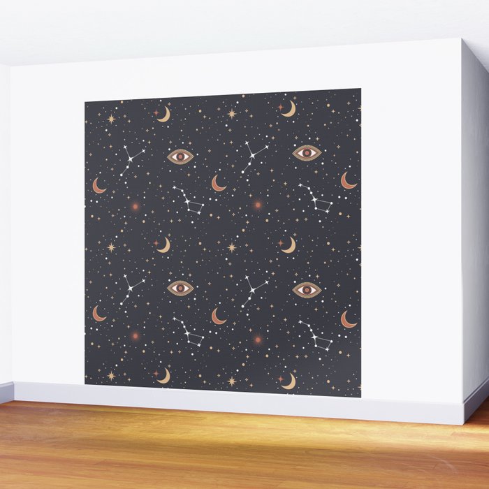 Mystical Galaxy Wall Mural Gallery Image 2