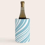 Wavy Stripes XXXV - Sky Blue Wine Chiller Gallery Image 2
