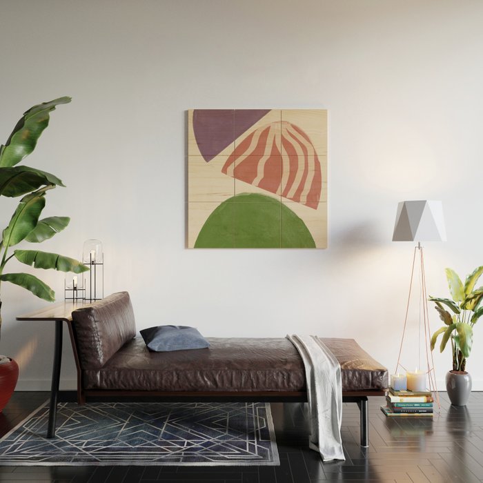 Modern Objects  Wood Wall Art Gallery Image 2