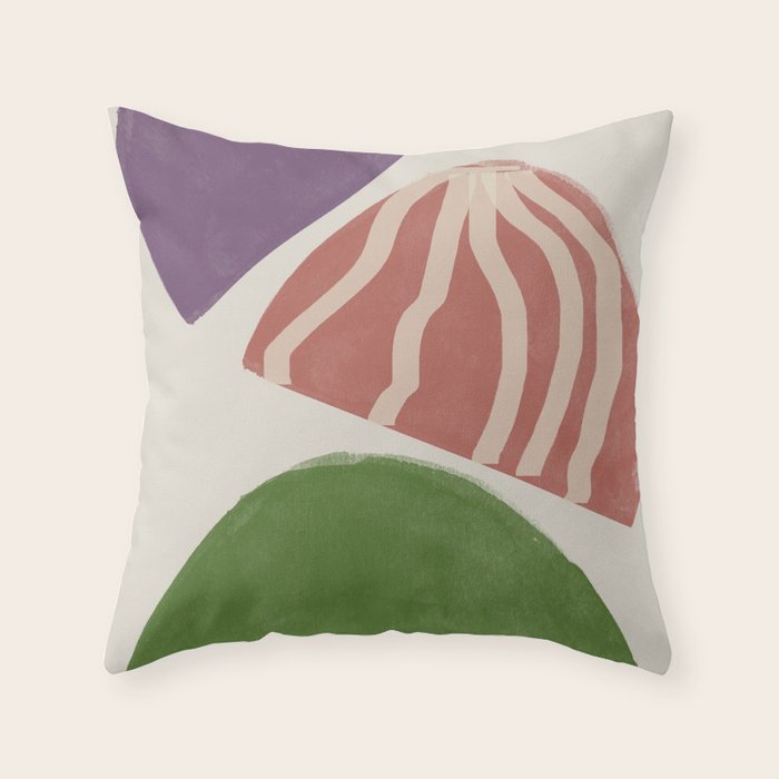 Modern Objects  Throw Pillow Gallery Image 1