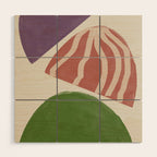 Modern Objects  Wood Wall Art Gallery Image 1