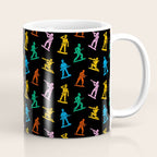 Colorful toy soldier doodle art pattern Coffee Mug Gallery Image 1