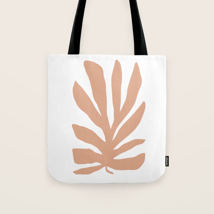 Coral Matisse cutout Tote Bag Gallery Image 1