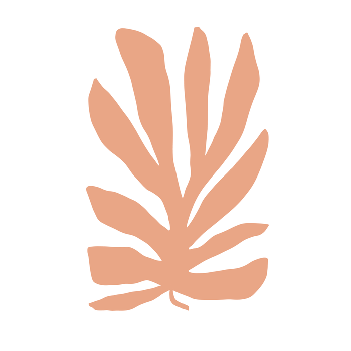 Coral Matisse cutout Coffee Mug Gallery Image 2