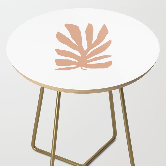 Coral Matisse cutout Side Table Gallery Image 2