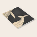 Modern Minimalist Abstract Whales 3 Notebook Gallery Image 2