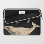 Modern Minimalist Abstract Whales 3 Laptop Sleeve Gallery Image 2